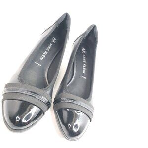 Anne Klein Sport Taelyn Black Mid Wedge Slip On Mid Wedge Shoe. size us 8M